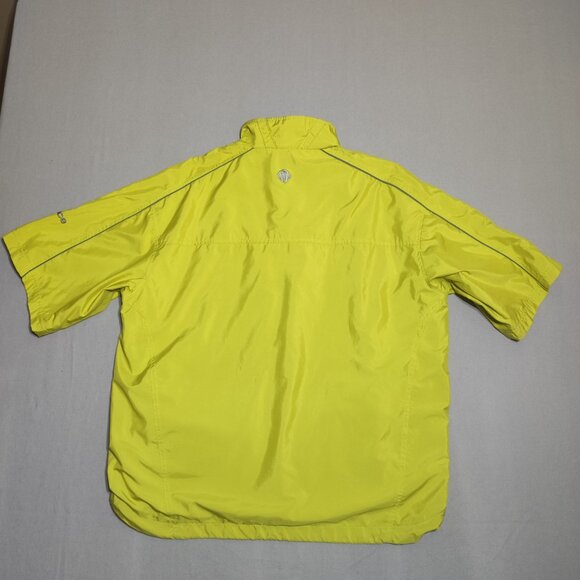 Sunice Weather performance jacket men's size M lime green colour short sleeve - Picture 4 of 12